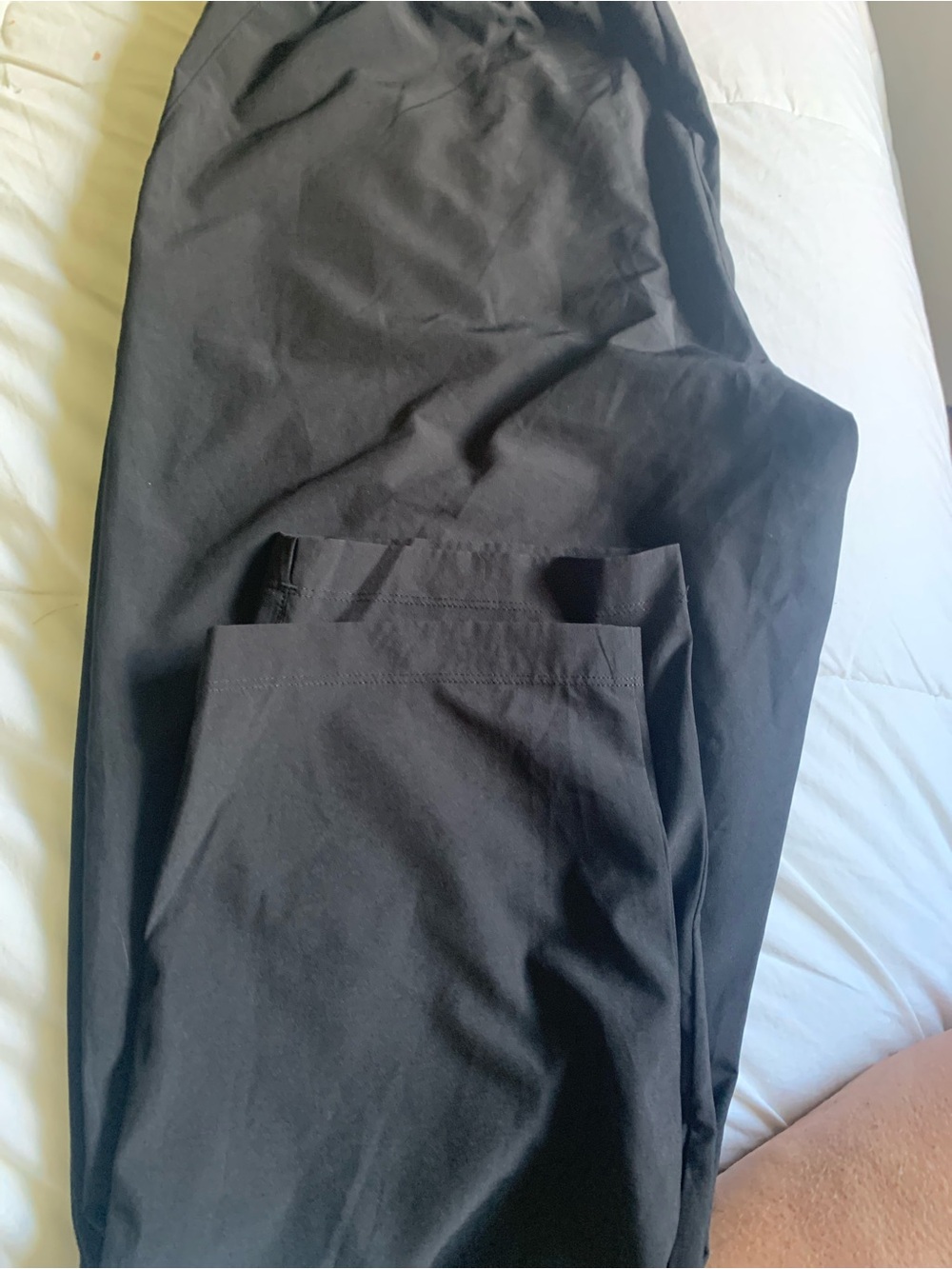 Hyba light black pants straight leg size large